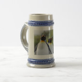 King pinguins bierpul (Voorkant links)