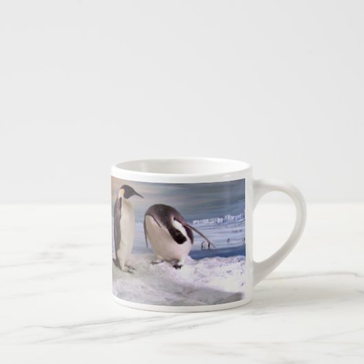 King pinguins espresso kop (Rechts)