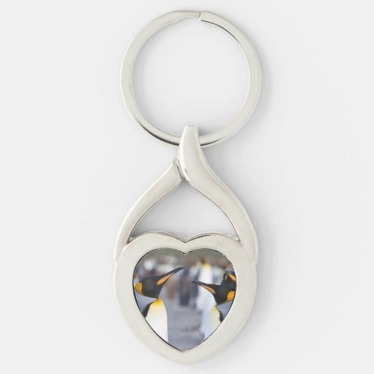 King pinguins sleutelhanger (Voorkant)