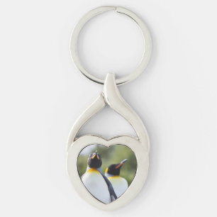King pinguins sleutelhanger