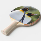 King pinguins tafeltennisbatje (Voorkant Gekanteld)