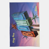 King Pins Bowling Team Towels Theedoek (Verticaal)