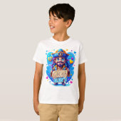 King Pirate Birthday Kinder geschenken T-shirt (Voorkant volledig)