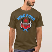 King Pong 2 - Beer Pong T-shirt (Voorkant)
