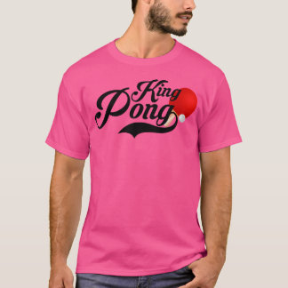 King Pong Funny Ping Pong Champion T-shirt