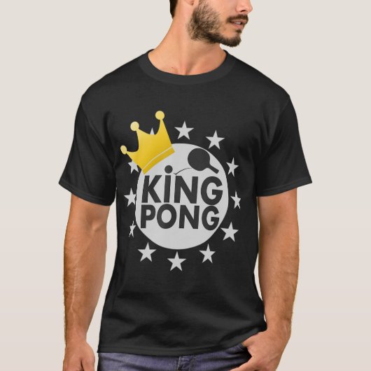 King Pong Ping Pong Champion T-shirt (Voorkant)