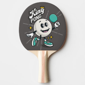 King Pong tafeltennis Paddle Tafeltennisbatje