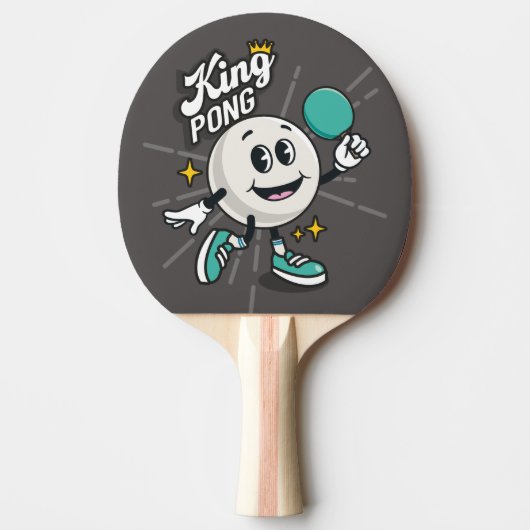 King Pong tafeltennisbat (Voorkant)