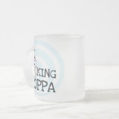King Poppa T-shirts en geschenken Matglas Koffiemok (Voorkant links)