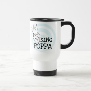 King Poppa T-shirts en geschenken Reisbeker