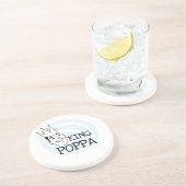 King Poppa T-shirts en geschenken Zandsteen Onderzetter (Zijkant)