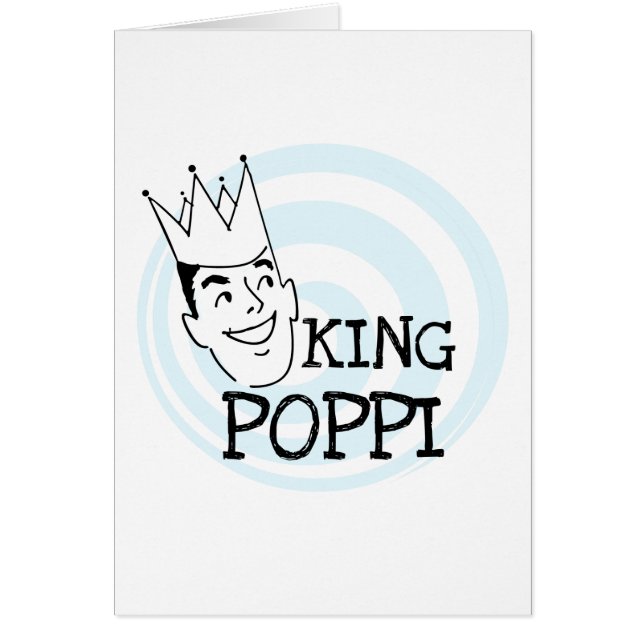King Poppi T-shirts en geschenken (Voorkant)