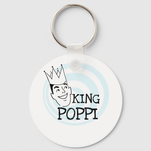 King Poppi T-shirts en geschenken Sleutelhanger (Voorkant)