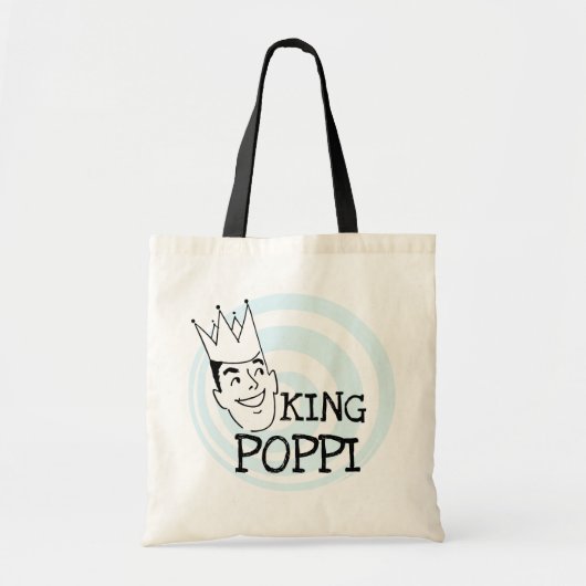 King Poppi T-shirts en geschenken Tote Bag (Voorkant)