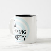 King Poppy T-shirts en cadeautjes Tweekleurige Koffiemok (Voorkant links)