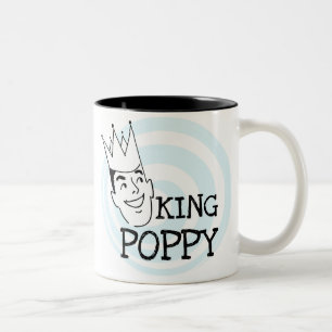 King Poppy T-shirts en cadeautjes Tweekleurige Koffiemok