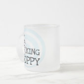 King Poppy T-shirts en geschenken Matglas Koffiemok (Voorkant links)