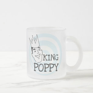 King Poppy T-shirts en geschenken Matglas Koffiemok