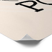 King Poppy T-shirts en geschenken Poster (Hoek)