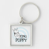 King Poppy T-shirts en geschenken Sleutelhanger (Voorkant)