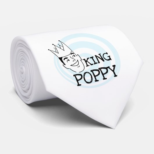 King Poppy T-shirts en geschenken Stropdas (Opgerold)