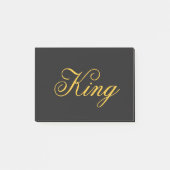 King Post-it® notes (Voorkant)