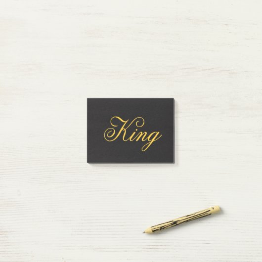 King Post-it® notes (Op bureau)