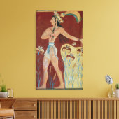 King-Priest of Prince with Lilies Canvas Afdruk (Insitu (Woonkamer))