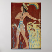 King-Priest of Prince with Lilies Poster (Voorkant)