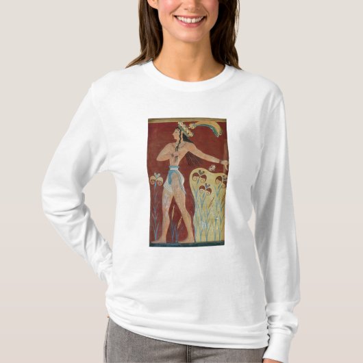 King-Priest of Prince with Lilies T-shirt (Voorkant)