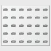 King Prince Royal Royalty Fairytale Crown Cadeaupapier (Vlak)