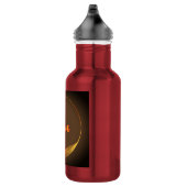 KING Print Maan-geïnspireerd Logo Rood Kleur Perfe Waterfles (Rechts)