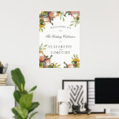 King Protea Bouquet Wedding poster (Thuiskantoor)
