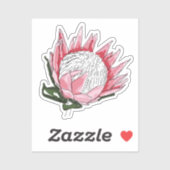 King Protea Custom cut sticker IV (Vel)