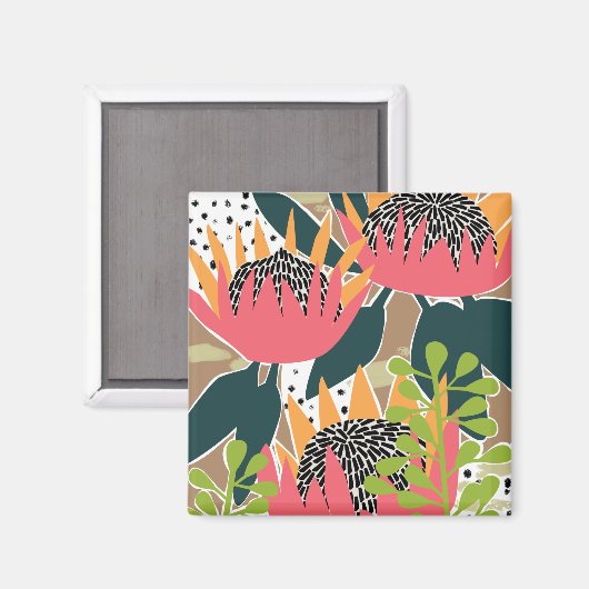 King Protea I Magneet (Voorkant / Achterkant)