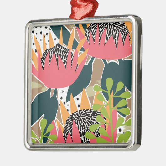 King Protea I Metalen Ornament (Links)