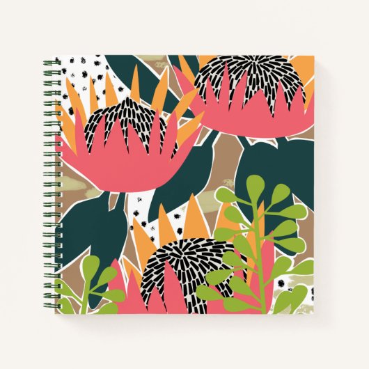 King Protea I Notitieboek (Voorkant)