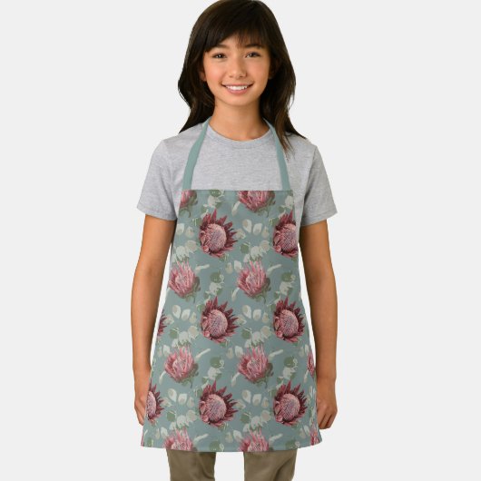 King Protea op Zeeen Schort (Insitu)