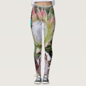 King Protea uit Zuid-Afrika Leggings (Voorkant)
