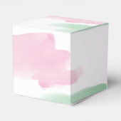 King Protea Waterverf Wedding Bedankdoosjes (Achterkant)