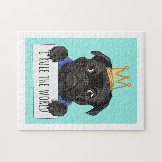 King Pug Legpuzzel (Horizontaal)