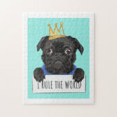 King Pug Legpuzzel (Verticaal)