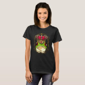 King Queen Frog Toad Princess Amphibian Animal Fro T-shirt (Voorkant volledig)
