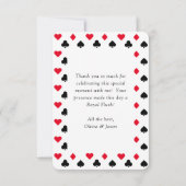 King & Queen of Spades Casino Poker Kaart (Achterkant)