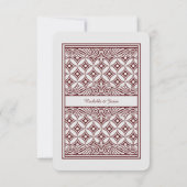 King Queen-spelkaart RSVP (Achterkant)