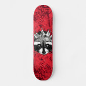 King Raccoon Skateboard (Voorkant)