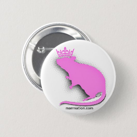 King Rat Button (Voorkant /achterkant)