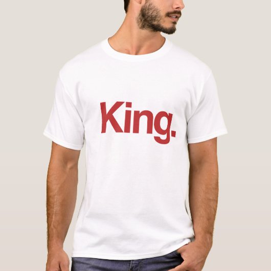 King Red T-shirt (Voorkant)