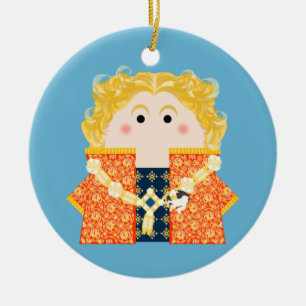 King Richard II of England Keramisch Ornament