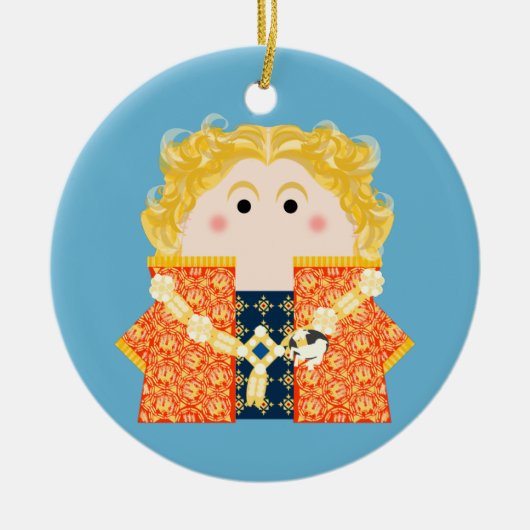 King Richard II of England Keramisch Ornament (Voorkant)